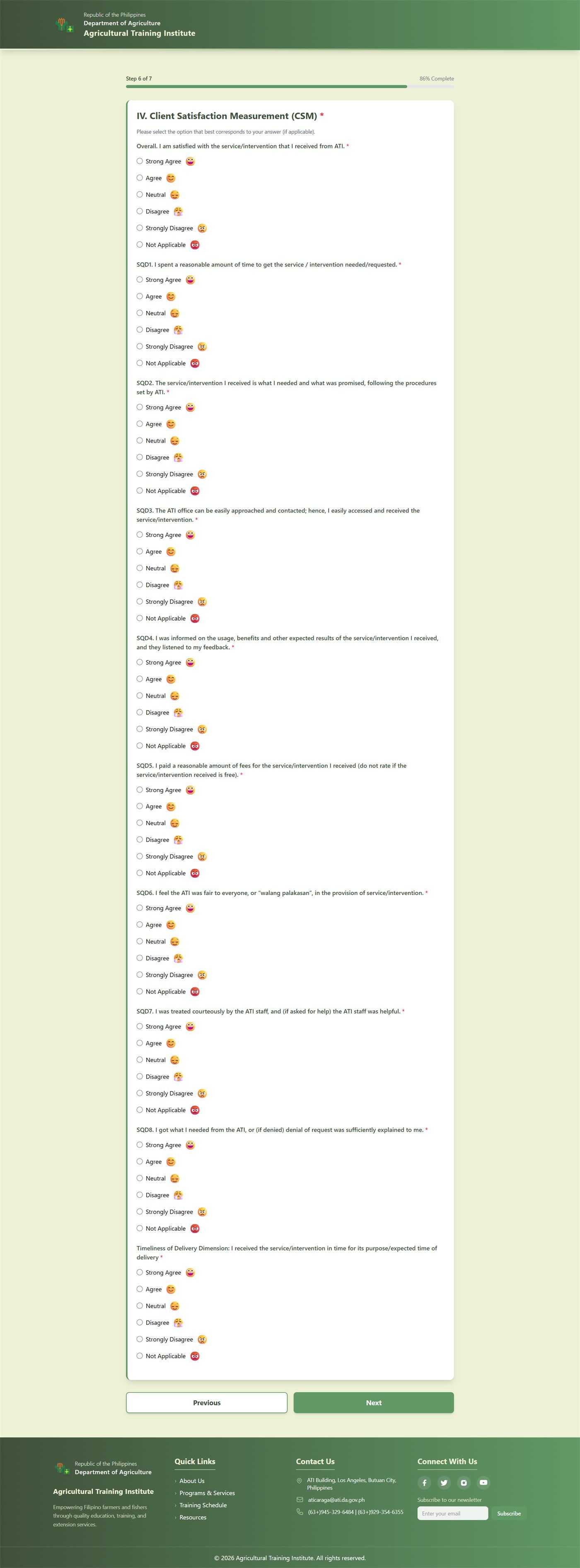 Client Satisfaction Measurement System screenshot 8 of 9